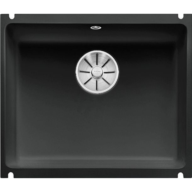 Blanco SUBLINE 500-U ker.fekete Kerámia mosogatótál (523740) (523740)