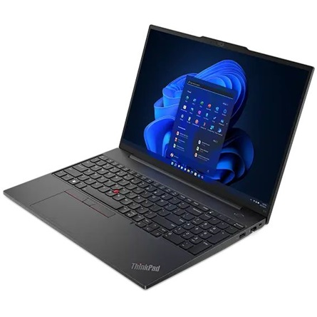 Lenovo ThinkPad E16 Gen 4 (AMD) Copilot+ PC AMD Ryzen AI 5 330 Computer portatile 40,6 cm (16") WUXGA 16 GB DDR5-SDRAM 512 GB SSD Wi-Fi 7 (802.11be) Nero