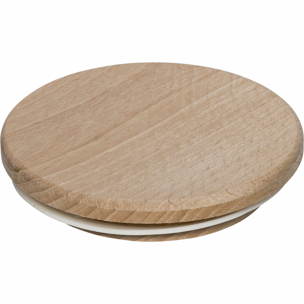 WECK 121454 Bükkfa fedél Üveg Edényhez 8cm