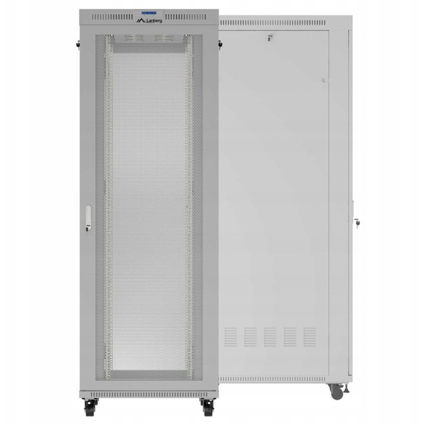 Skříň RACK 19" Lanberg 47U 800x1000 mm šedá perforovaná