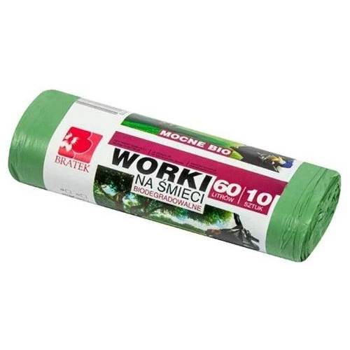 BRATEK ökológiai szemeteszsák 60l 10db (5906731290770) (5906731290770)