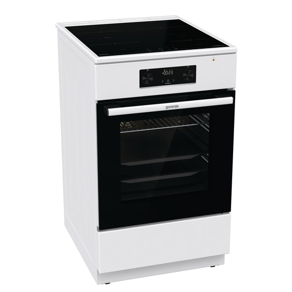 Gorenje GEIT5C60WPG tűzhely Szabadonálló tűzhely Elektromos Zónás indukciós főzőlap Fehér