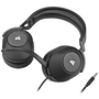 Слушалки Gaming с микрофон Corsair HS65, Surround, Dobly Audio 7.1 Sound ID, Конектор USB & 3.5mm, Черен Carbon