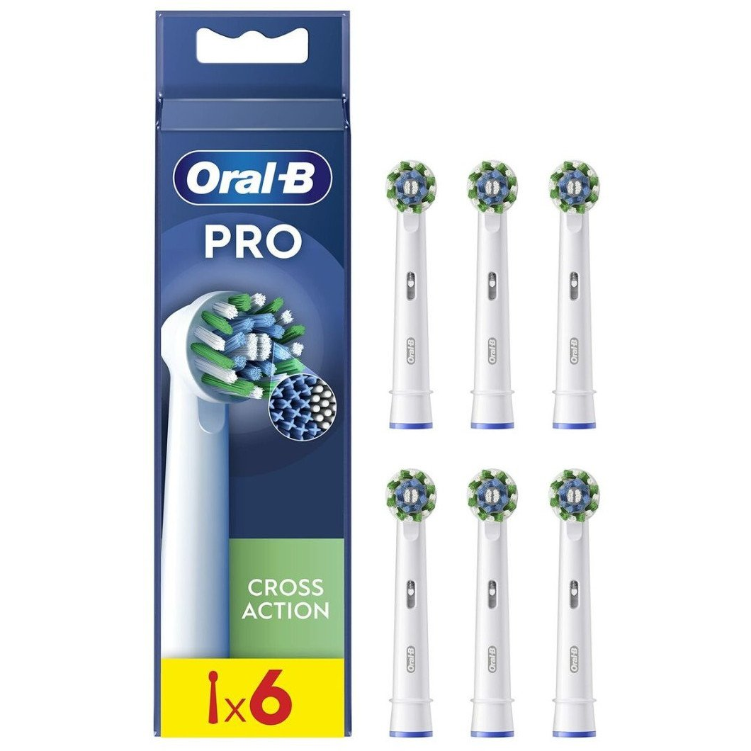Oral-B CrossAction 6 db Fehér (S6504149)