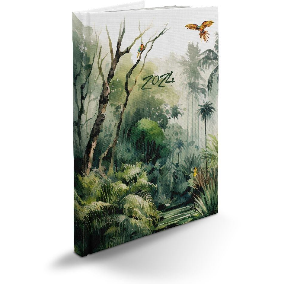 Realsystem 2024-es Picture B5 heti beosztású határidőnapló tropical (5611-66) (5611-66)