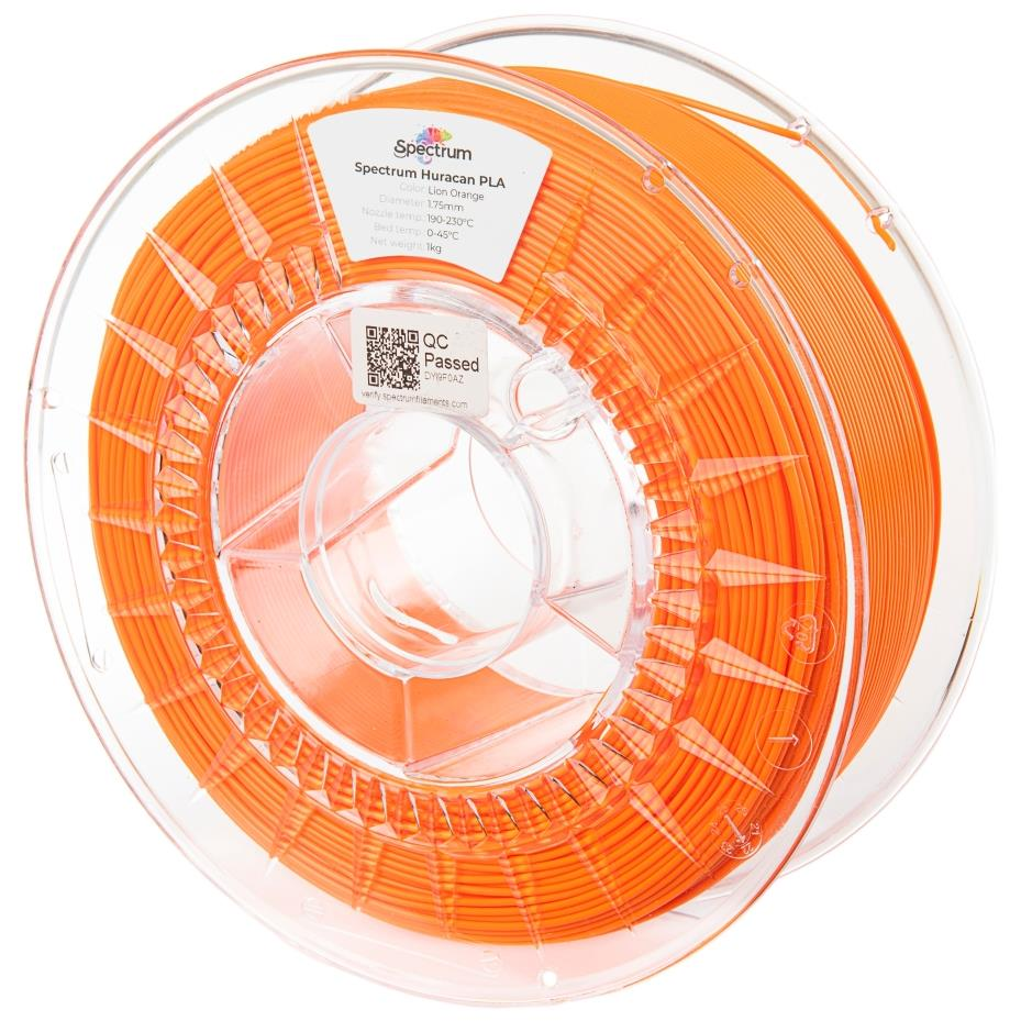 Spectrum Huracan PLA 1,75 mm, Lion Orange, 1 kg (80925)