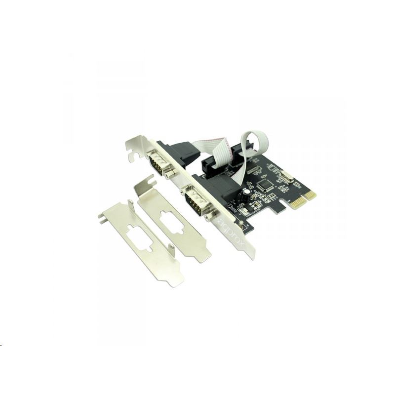 Approx 2xSoros port bővítő kártya PCI-E (APPPCIE2S) (APPPCIE2S)