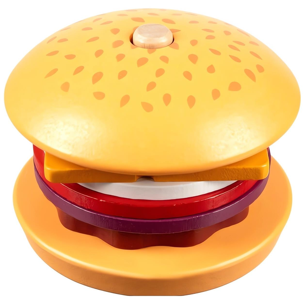 Kruzzel 22673 Children's wooden hamburger