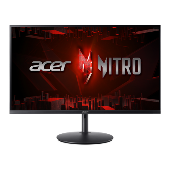 Acer Nitro XF0 XF240Y M3 LED display 60,5 см (23.8") 1920 x 1080 пиксела Full HD Черен