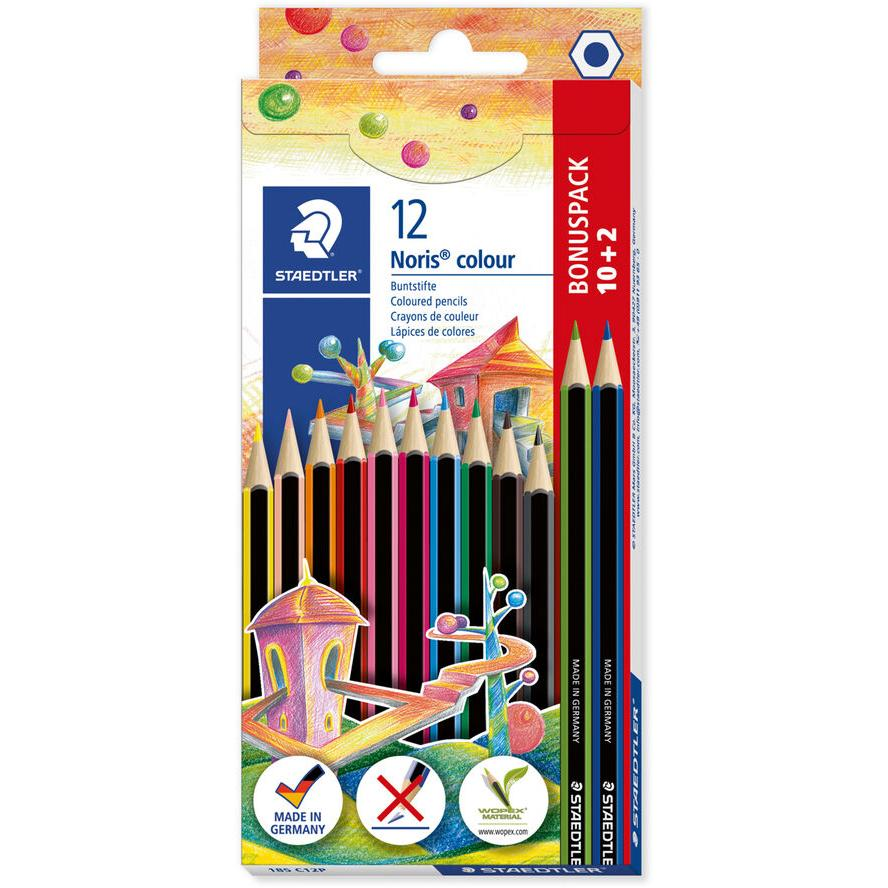 STAEDTLER Farbstift Noris colour (185 C12P)