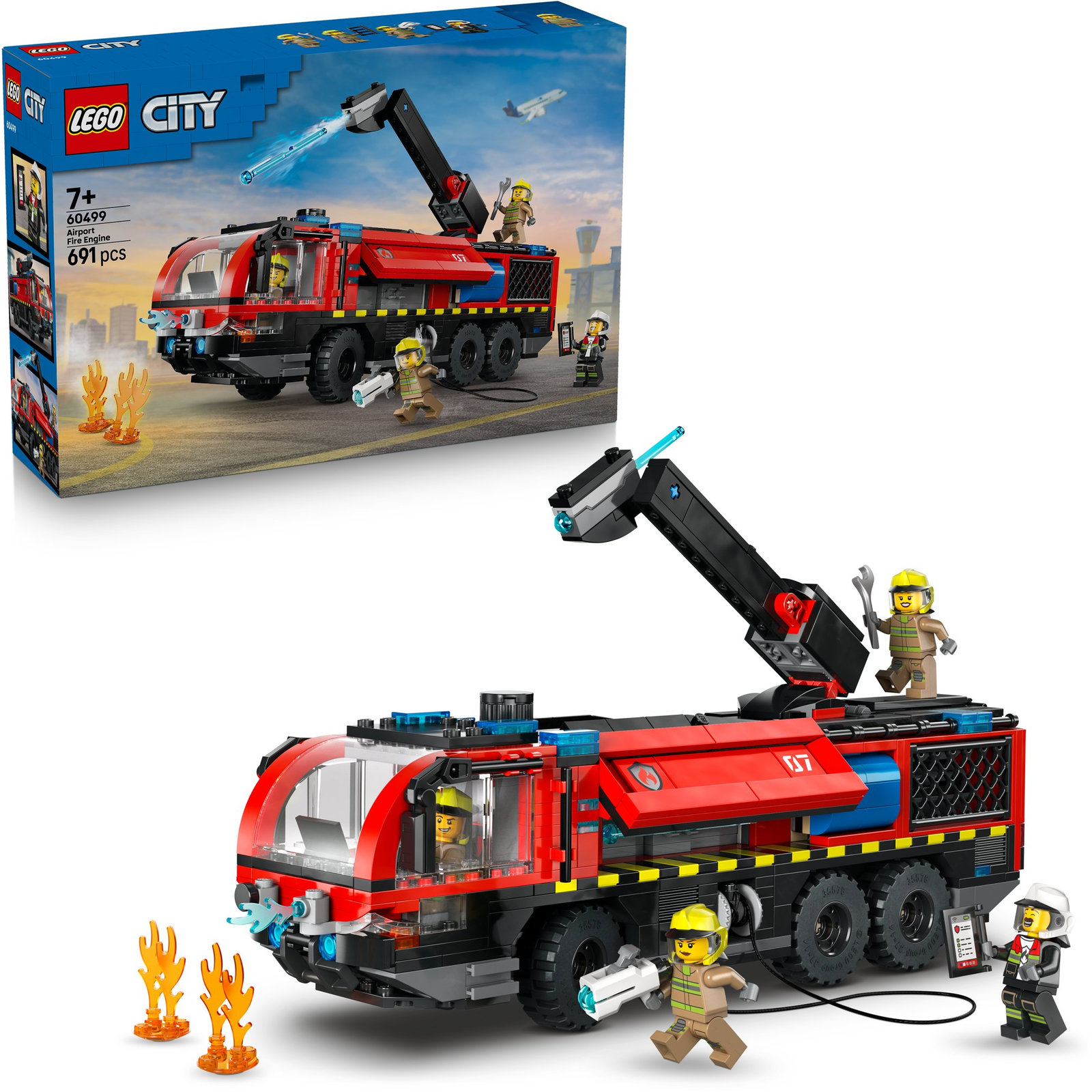LEGO® City Repülőtéri tűzoltóautó 60499 (5702018056899)