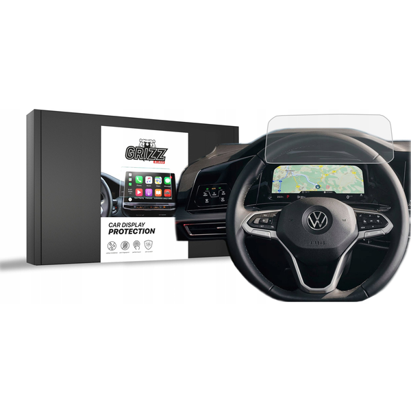  GrizzGlass Folia matowa GrizzGlass CarDisplay Protection do Volkswagen Golf 8 Digital Cockpit 10,25" 2020