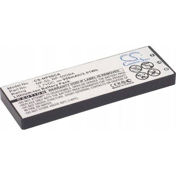 Akumulátor Cameron Sino CS-NP50CA 950 mAh pro Casio