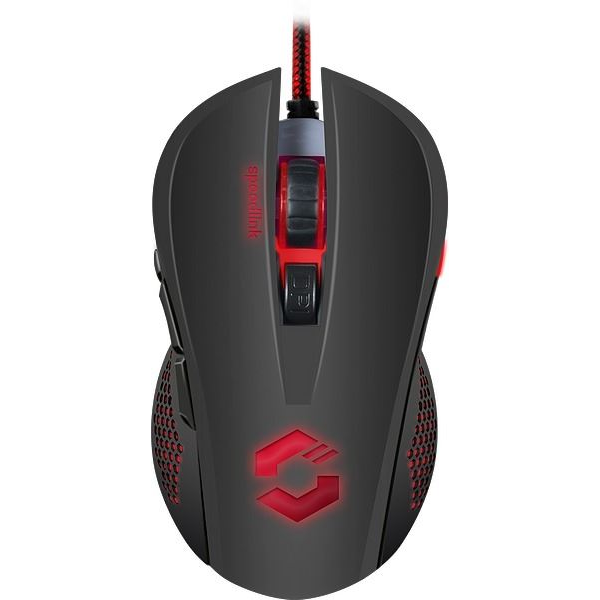 Speedlink TORN Gaming egér fekete USB (SL-680008-BKBK)