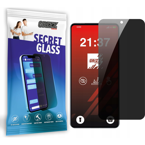 Szkło prywatyzujące GrizzGlass SecretGlass do Realme GT7 Pro Racing
