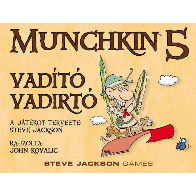 Munchkin 5 - Vadító vadirtók kártyajáték (DEL20907)