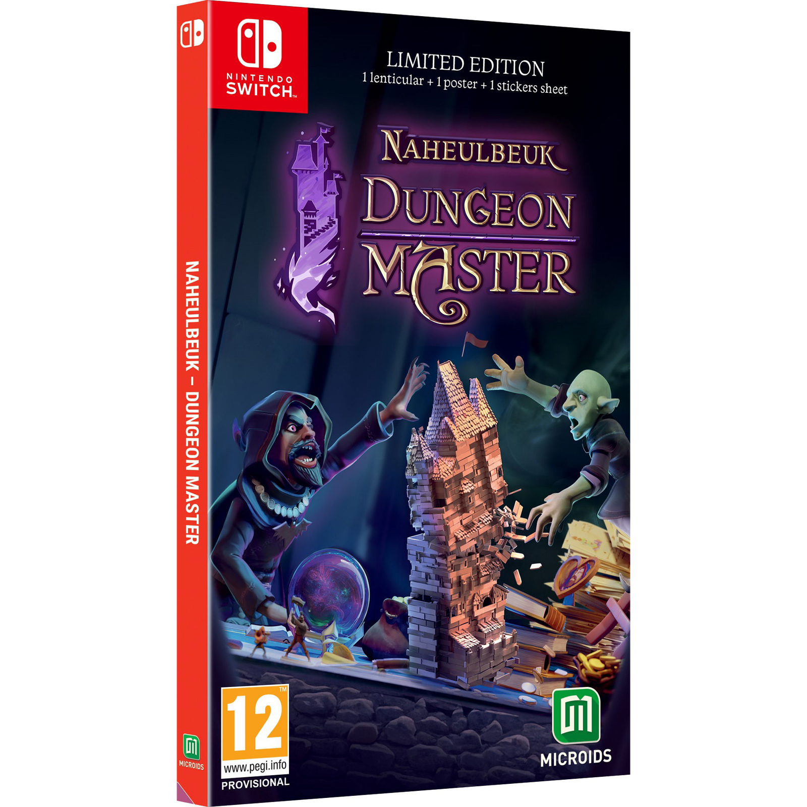 Naheulbeuk - Dungeon Master: Limited Edition - Nintendo Switch (PC - Dobozos játék)