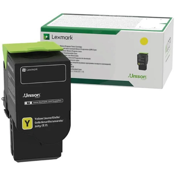Lexmark 75M2XY0 cartuș toner 1 buc. Original Galben