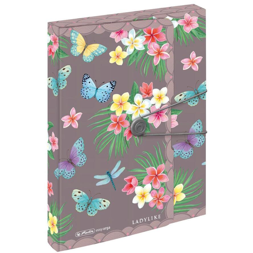 Herlitz Ladylike Butterflies A4 füzetbox - Mintás (50044092)