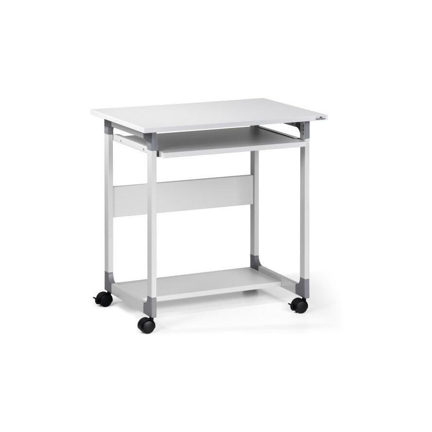 Durable Számítógép kocsi Görgőkkel, Állítható magasság Magasság tartomány: 550 - 630 mm (H x Sz) 534 mm x 750 mm Szürke SYSTEM 75 FH 379610 (379610)