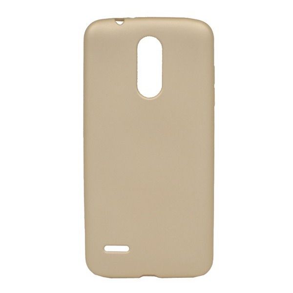Szilikon telefonvédő (matt) ARANY [LG K9 K350 (K8 2018)] (5996457778164)