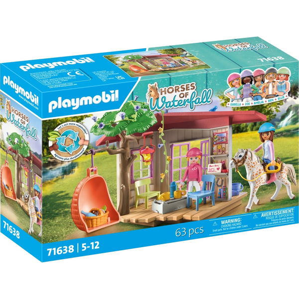 Playmobil 71638 Horses of Waterfall - Titkos klubház lórajongóknak
