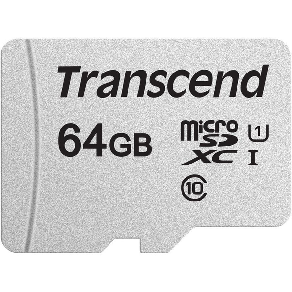 Transcend microSDXC 300S 64GB C10/U1