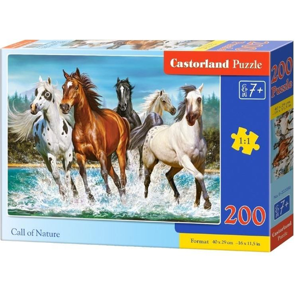 Castorland B-222056 puzzle-uri Puzzle (cu imagine) fierăstrău 200 buc. Animale