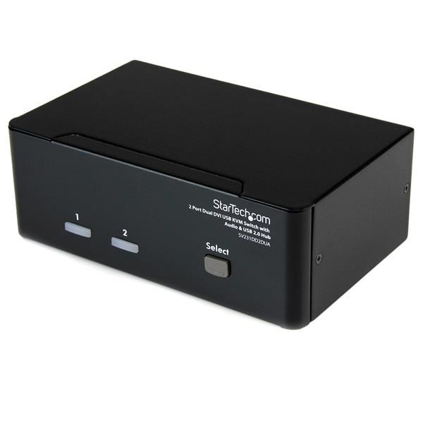 Startech.com KVM Switch 2PC USB DVI (SV231DD2DUA)
