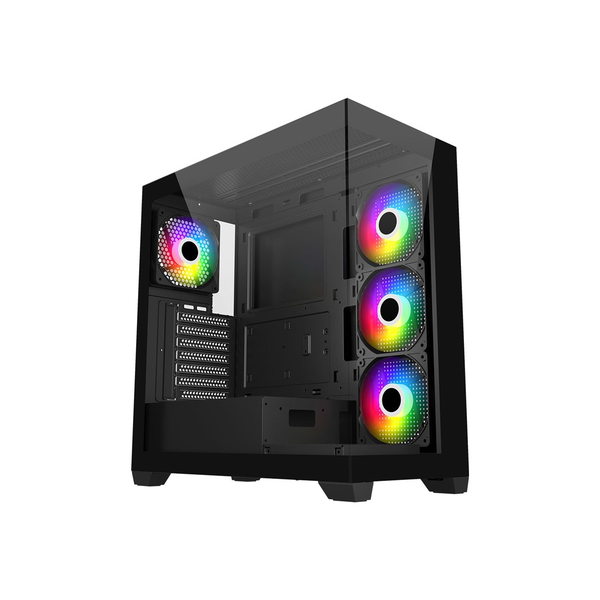 FSP Geh Midi  M340 BA       ATX/M-ATX/M-ITX/ARGB o.N.  Black retail