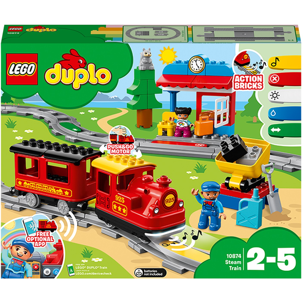 LEGO® DUPLO® Парен влак 10874, 59 части