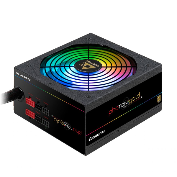 Chieftec Photon GOLD enhed til strømforsyning 750 W 20+4 pin ATX PS/2 Sort