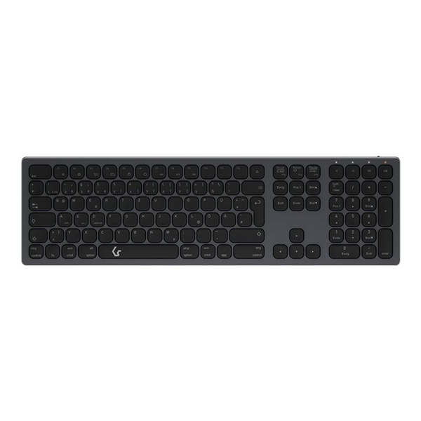 KeySonic KSK-8023BTRF tastaturi Bluetooth QWERTZ Germană Antracit, Negru