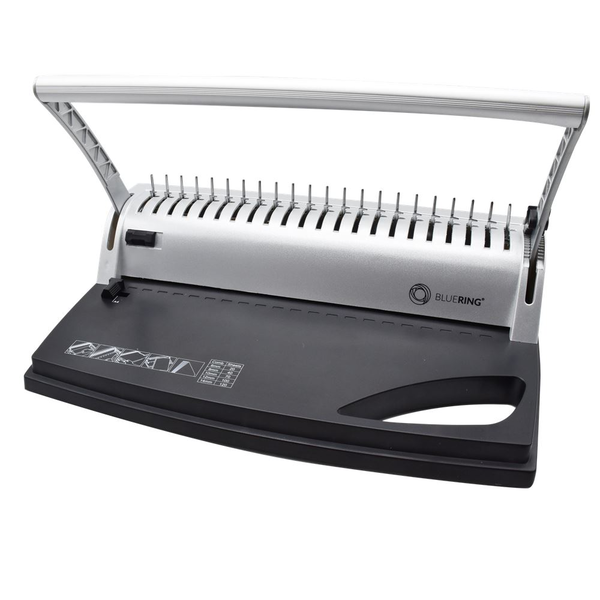 Спирализатор пластмасова спирална подвързия 120 листа щанцоване 8 листа BLUERING COMBINDER 120