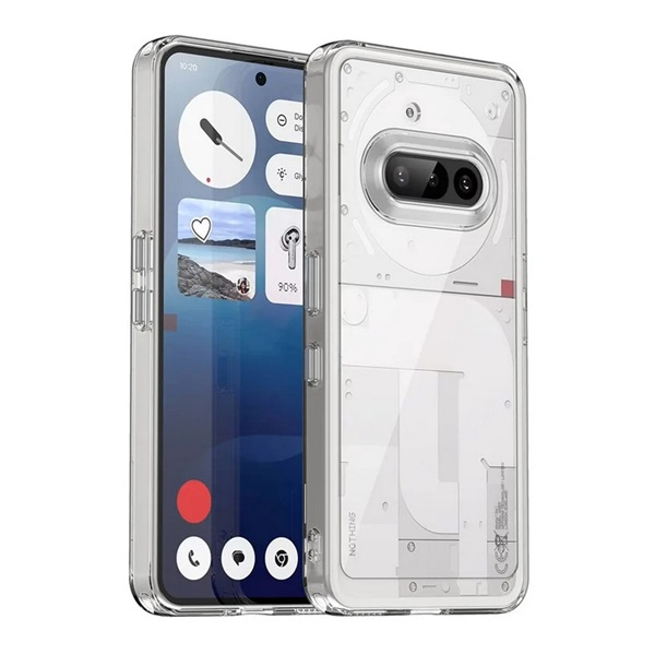 Nothing Phone 3a, Ochranný kryt z plastu + silikonový rámeček