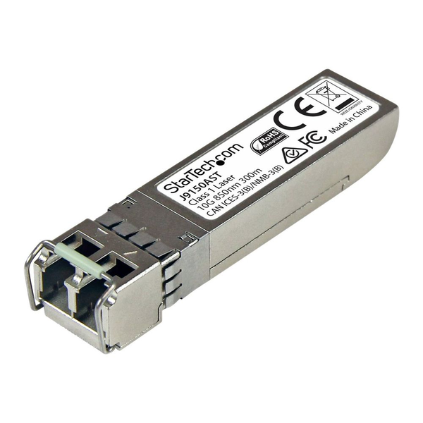 StarTech.com J9150A-ST halózati adó-vevő modul Száloptikai 10000 Mbit/s SFP+ 850 nm