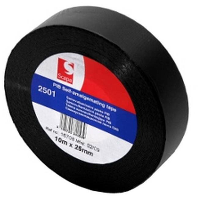 ACI PIB 25 mm, 10 m, vulkanizáló szalag, fekete (9907707)