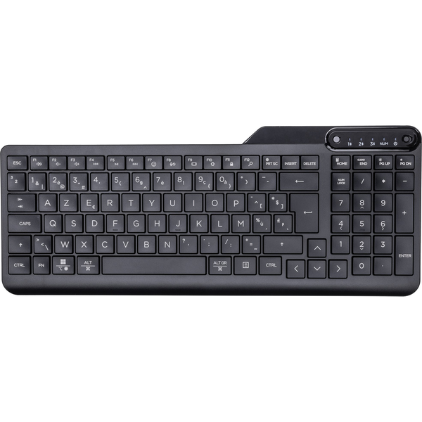 HP 460 Multi-Device Bluetooth Keyboard Tastatur Haus AZERTY Belgisch Schwarz