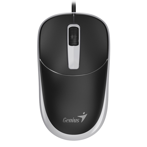 Genius DX-123 Vezetékes Optikai Egér 1200 DPI - Fekete/Szürke