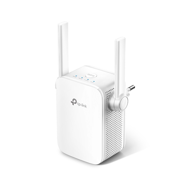 TP-Link RE205 V3 zasilovač síťového signálu Síťový opakovač Bílá 10, 100 Mbit/s