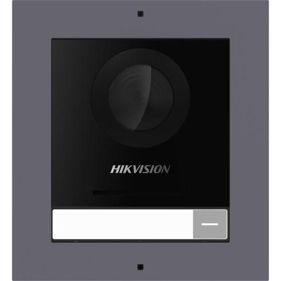 Hikvision DS-KD8003-IME1(B)/Surface moduláris, felületre, 12VDC/PoE Társasházi IP video-kaputelefon kültéri főegység (DS-KD8003-IME1(B)/Surface)