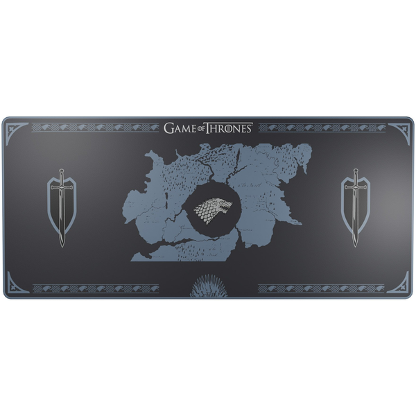 Lexip HBO Game of Thrones – Stark Edition Gaming musemåtte Sort, Blå, Hvid