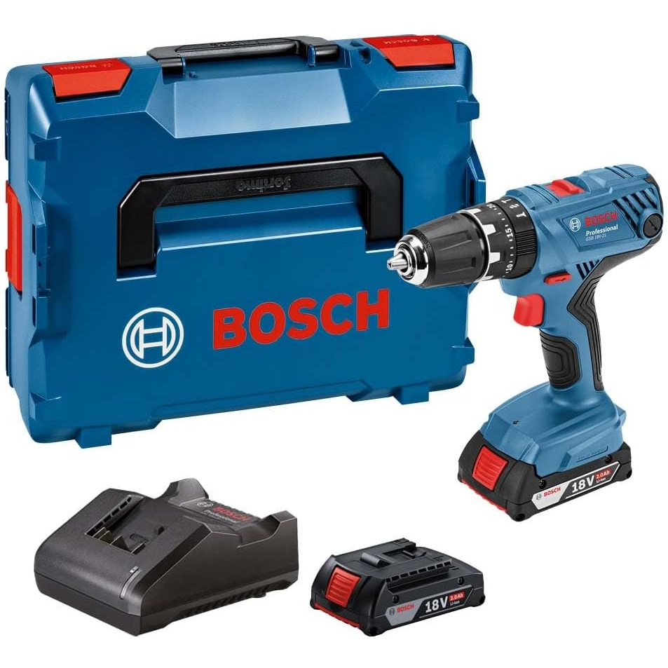Bosch 06019H1109 18V Akkumulátoros ütvefúrógép + 2Ah Akku + Töltő (06019H1109)
