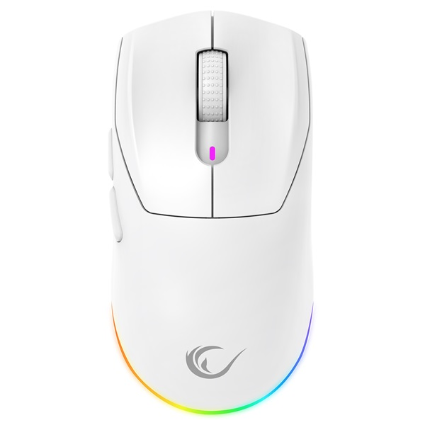 Rampage Prote M5 Pro 26000 DPI Bluetooth + RF Wireless Fehér Egér