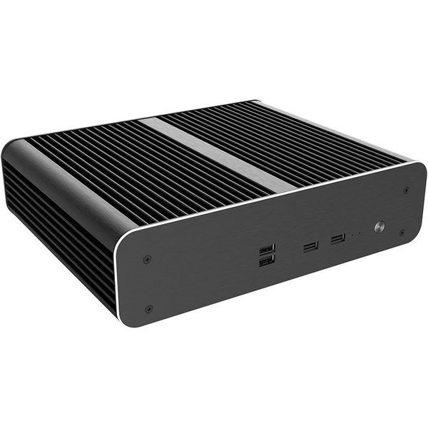 Akasa Euler TX3 PC-Gehäuse, Mini-ITX Gehäuse, Intel Sockel LGA1851, LGA1700, LGA120, LGA115X - schwarz