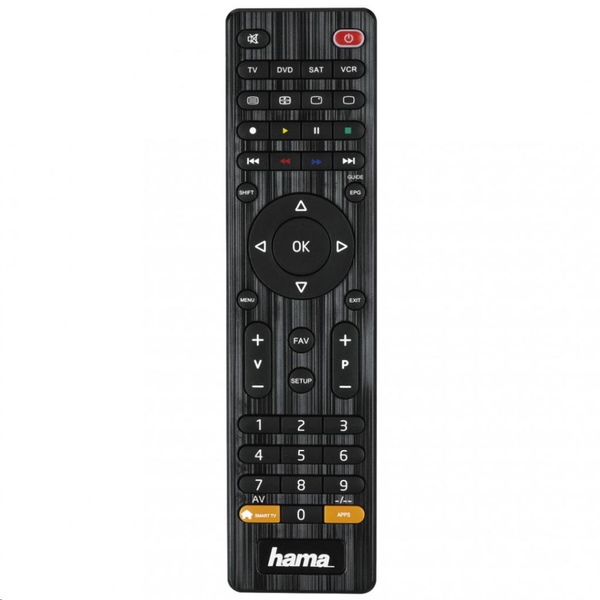 Hama Univerzális távirányító 4IN1 fekete (12306)