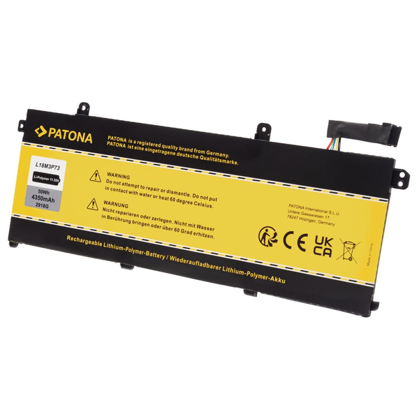 Patona PT2918 Lenovo Thinkpad P43S/T490 Laptop akkumulátor 50 Wh