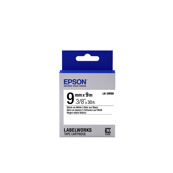 Epson LK-3WBN ruban d'étiquette