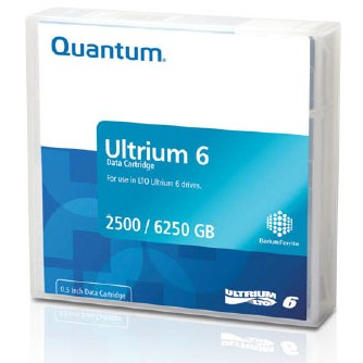 LTO Quantum LTO6 Ultrium 6 - 2.5 TB / 6.25 TB (MR-L6MQN-03)