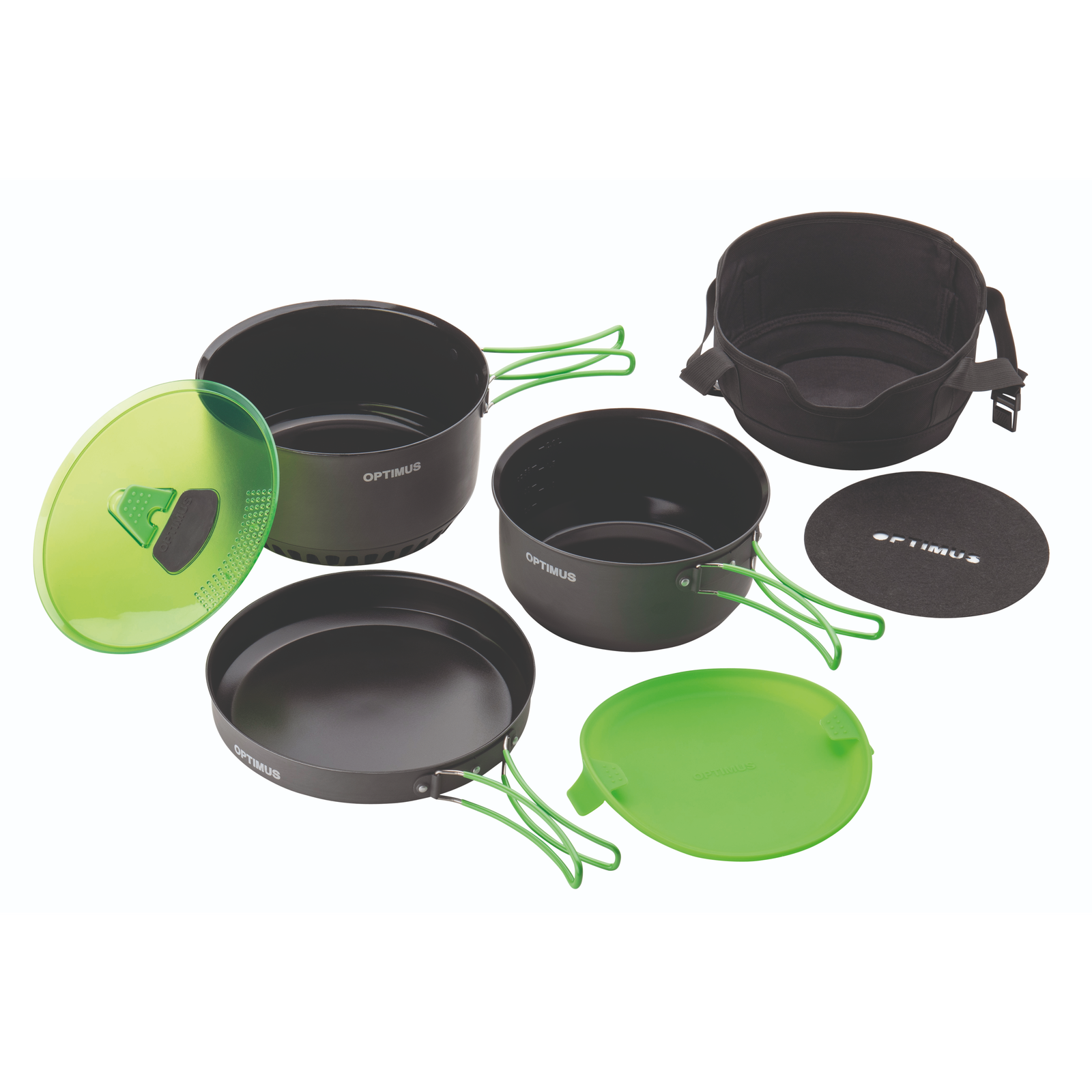 Optimus 8020677 Terra Camp Edénykészlet - Fekete (9 részes) (8020677)